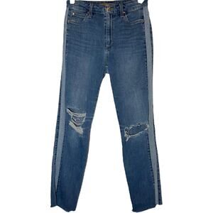 Joe's Jeans Kass High Rise Slim Straight Ankle Jean Venus Indigo Blue 26"